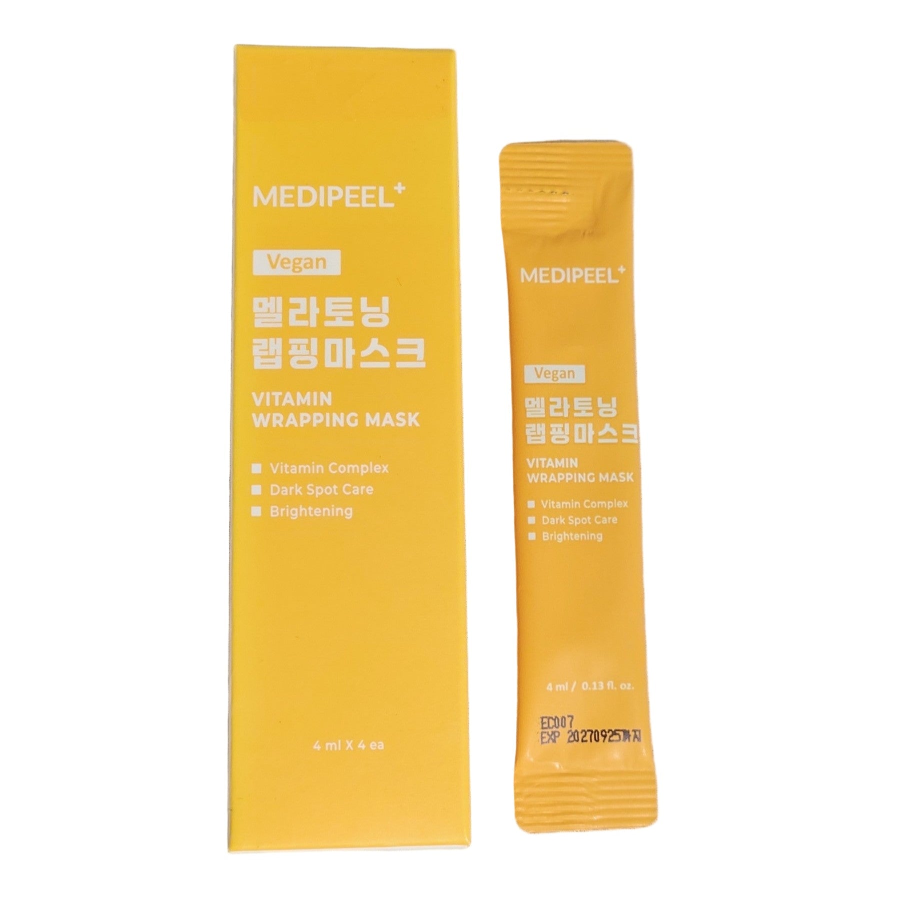 Medipeel Vegan Vitamin Wrapping Mask- 4pk x 4ml
