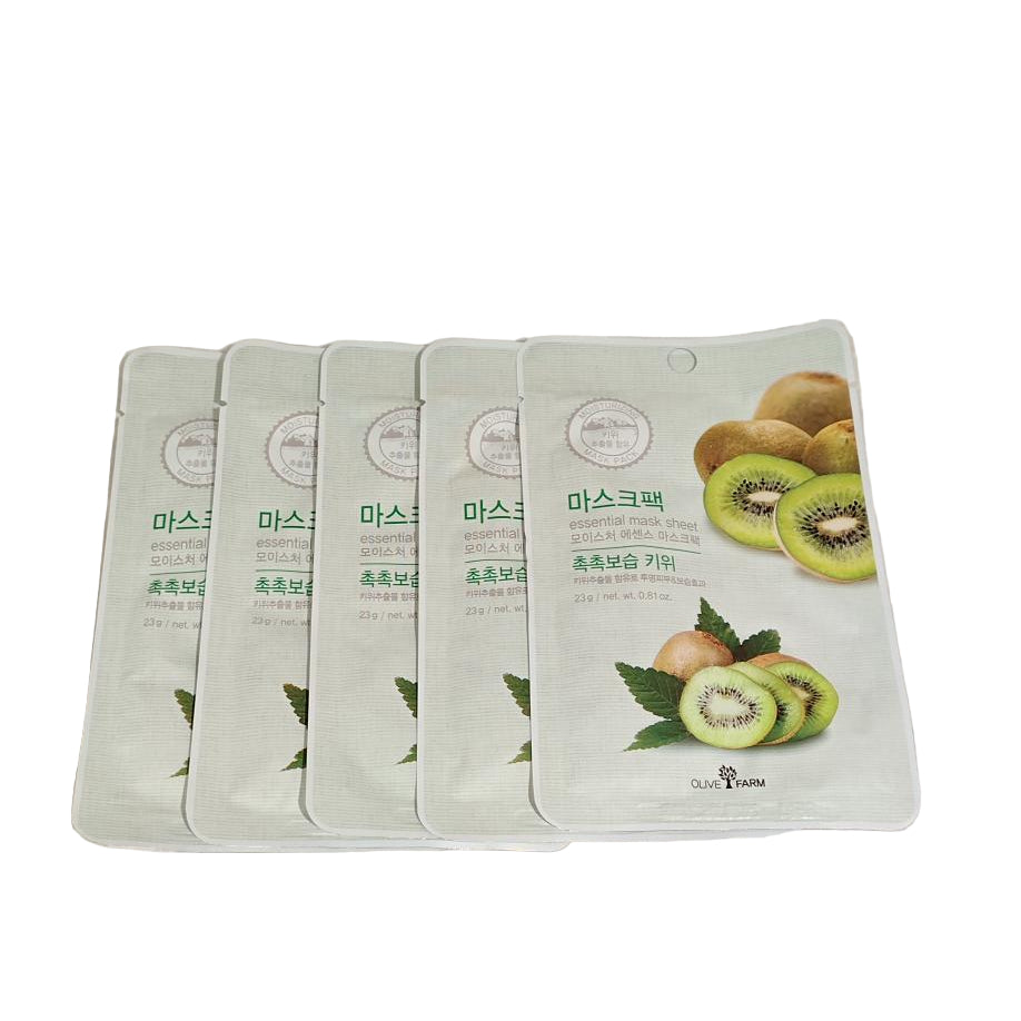 Olive Farm Essential Kiwi Soothing MAsk 23g- 5pk