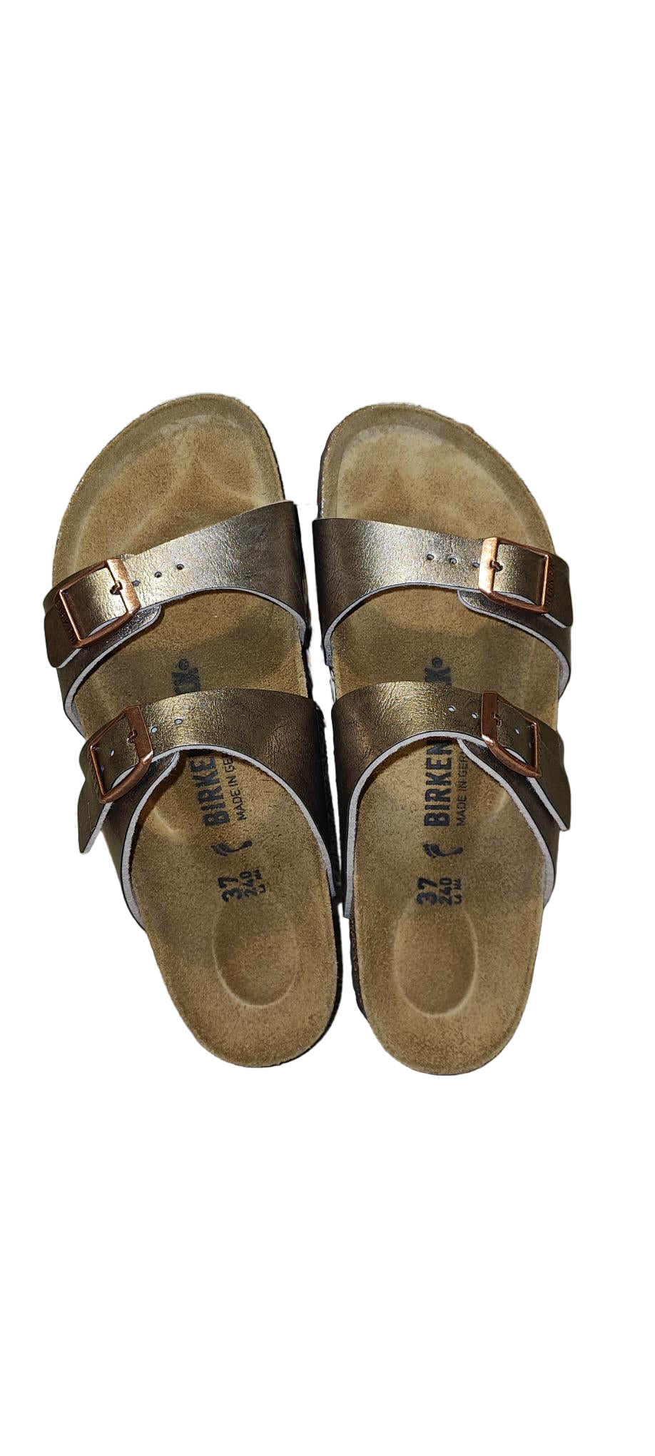 Women's Arizona Birko-Flor Sandles, Graceful Taupe