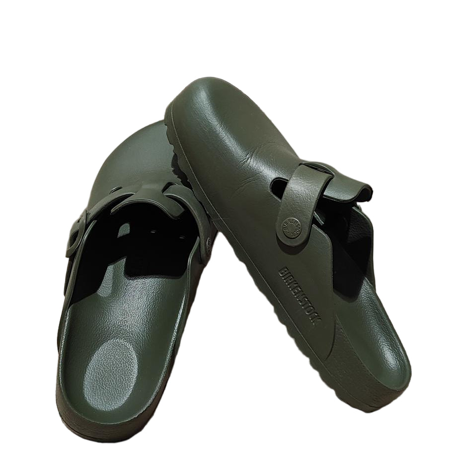 Women's Birkenstock Boston Eva- Khaki