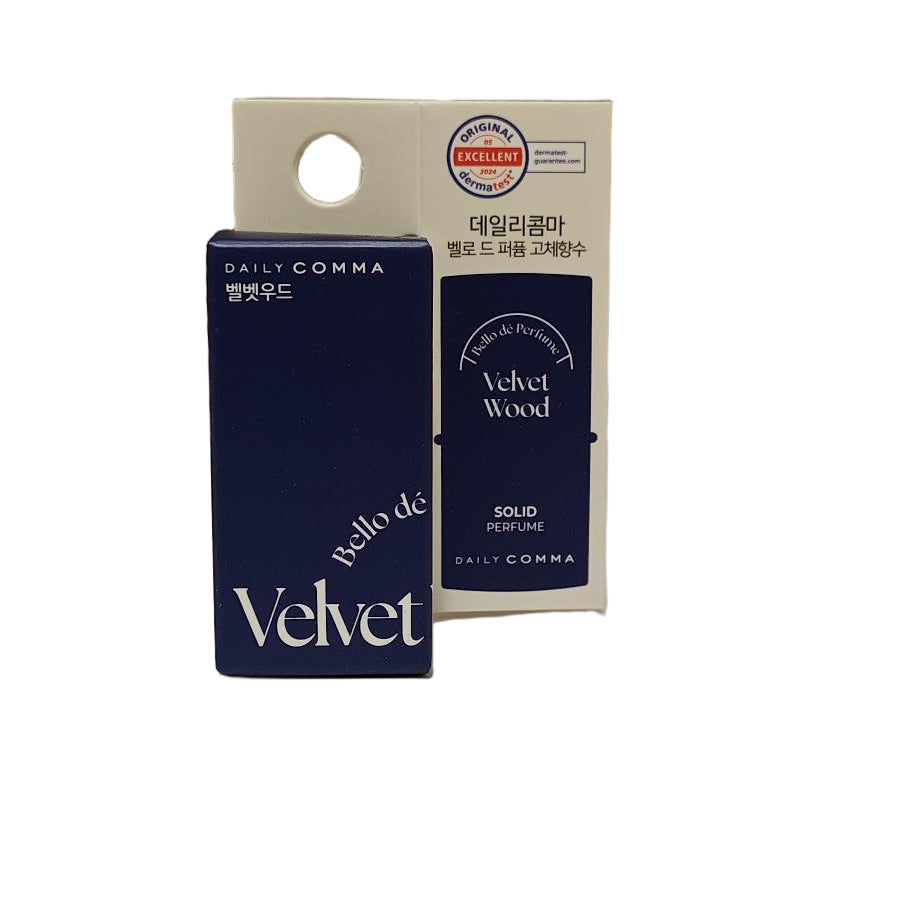Daily Comma Belleau de Parfum Solid Perfume, Velvet Wood- 4.7 g
